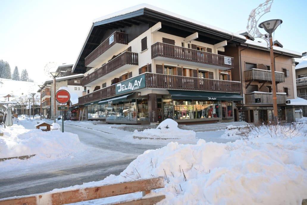 Residences Delavay Les Pistes Les Gets Exteriör bild