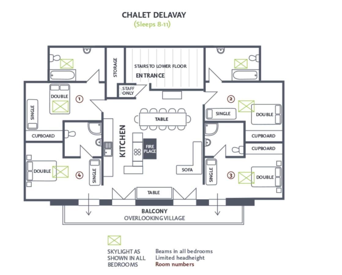 Residences Delavay Les Pistes Les Gets Exteriör bild